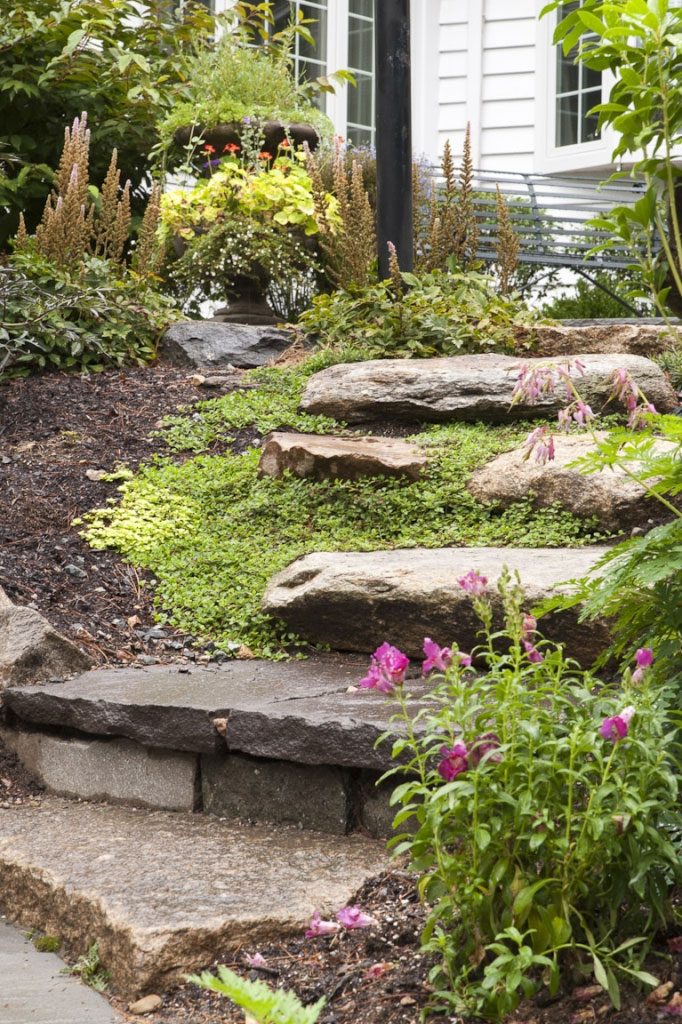 Front Yard Landscape on a Slope – Terrascapes Front Yard Landscape On A Slope – Terrascapes