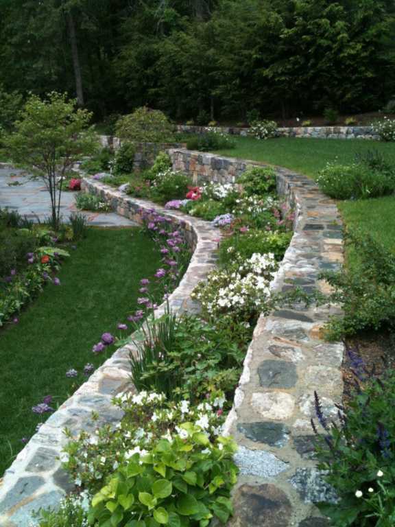Terrace Walls (Above View)