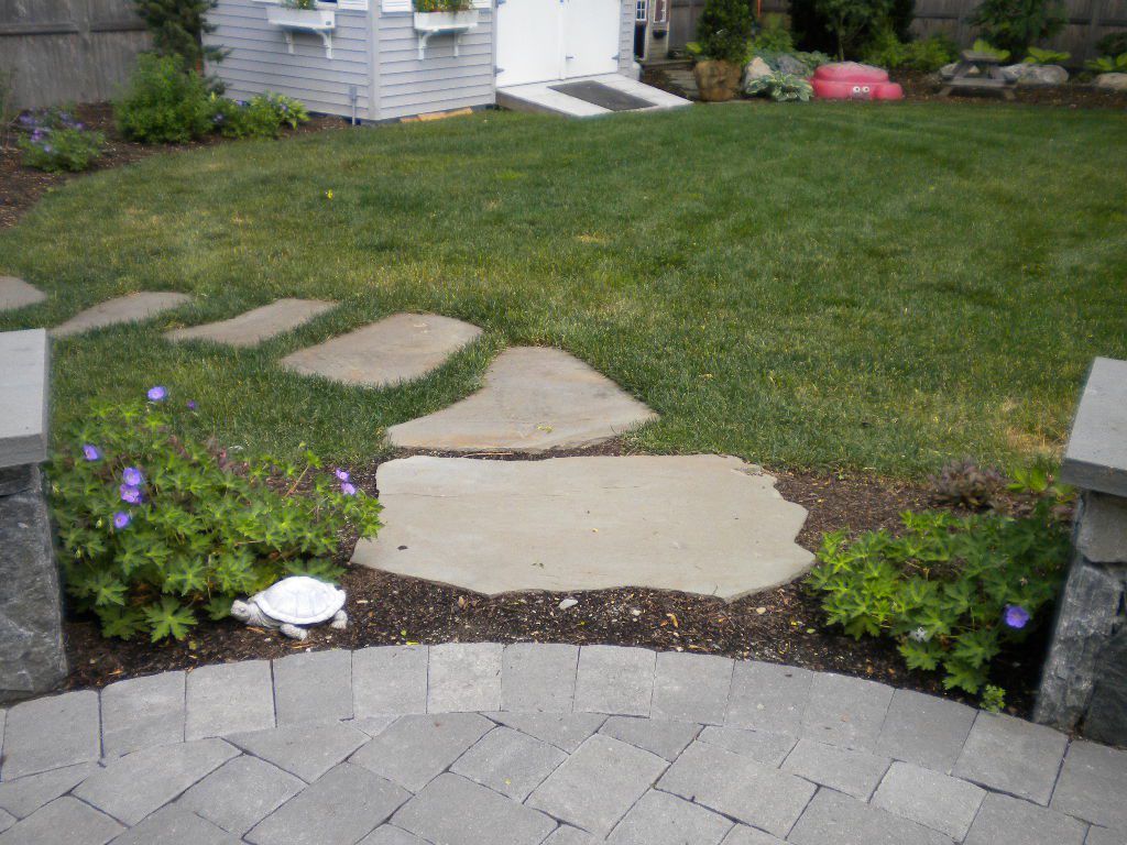Patio to path