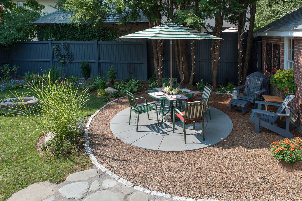 Sustainable Water Permeable Patio (Opposite View)