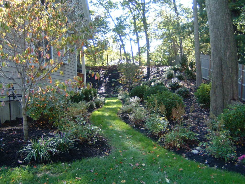 Lawn carpet path